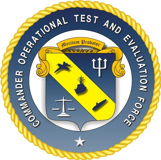 Badge for Commander Operational Test and Evaluation Force