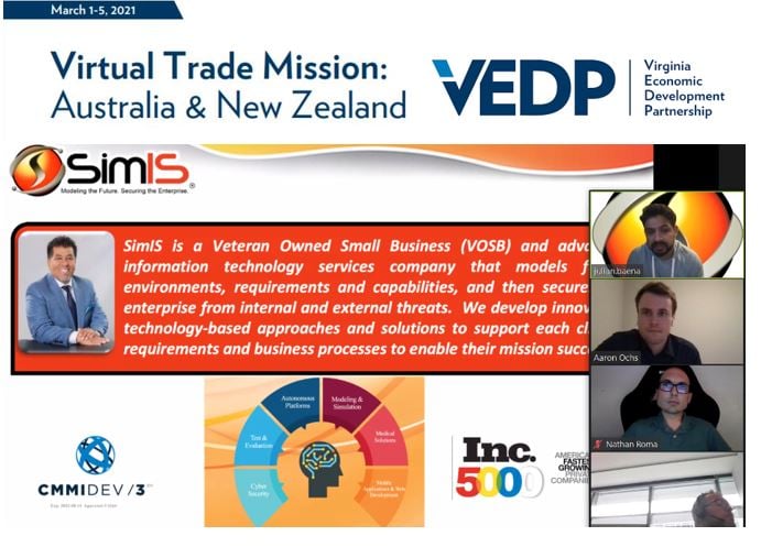 Virtual Trade Mission Australia and New Zealand graphic